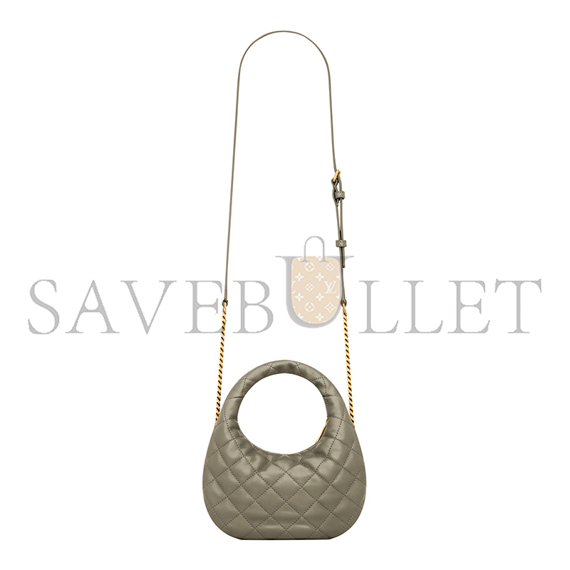 YSL ICARINO MINI IN QUILTED NAPPA 871329AAANG3775 (19*12*5cm)